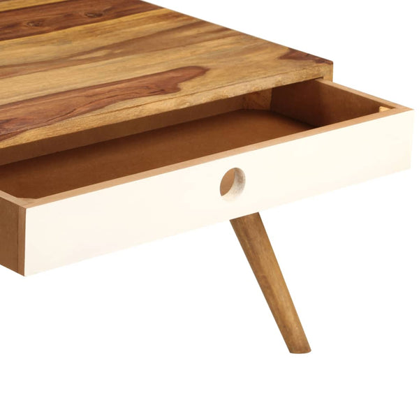 Couchtisch 110x50x35 cm Massivholz Akazie