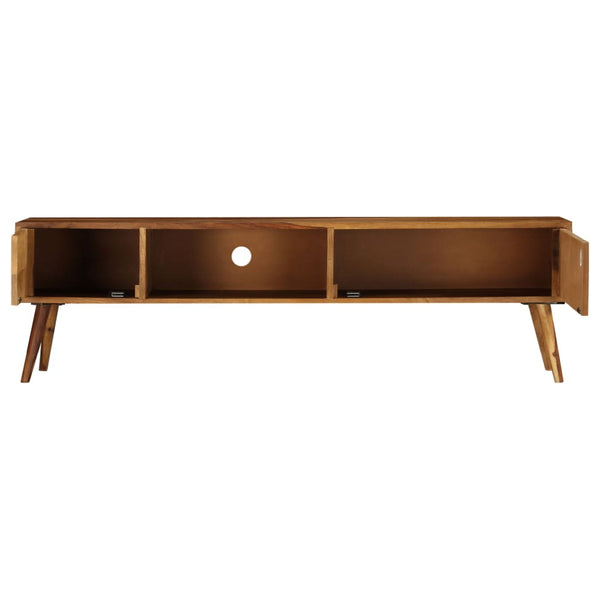 TV-Schrank 140x30x40 cm Massivholz Akazie