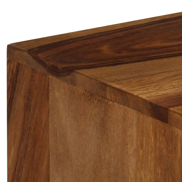 vidaXL Meuble TV 140x30x40 cm Bois d'acacia massif