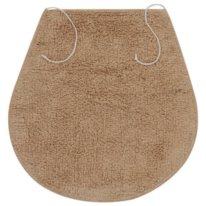 Badematten-Set 3-tlg. Stoff Beige