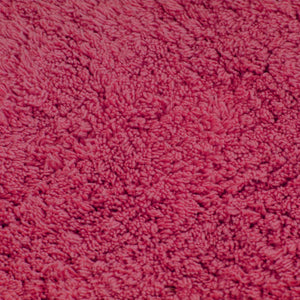 Badematten-Set 3-tlg. Stoff Fuchsia