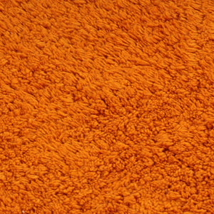 Badematten-Set 3-tlg. Stoff Orange