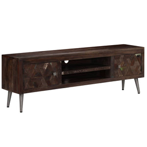 TV-Schrank Altholz Massiv 140x30x45 cm
