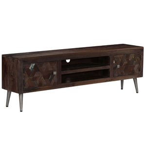 TV-Schrank Altholz Massiv 140x30x45 cm