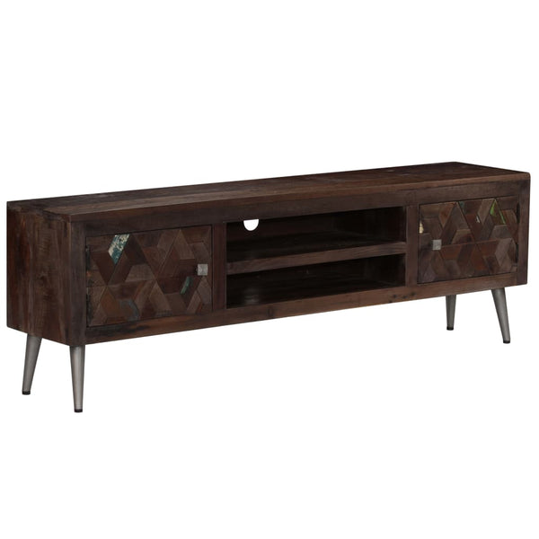 TV-Schrank Altholz Massiv 140x30x45 cm