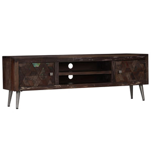 TV-Schrank Altholz Massiv 140x30x45 cm