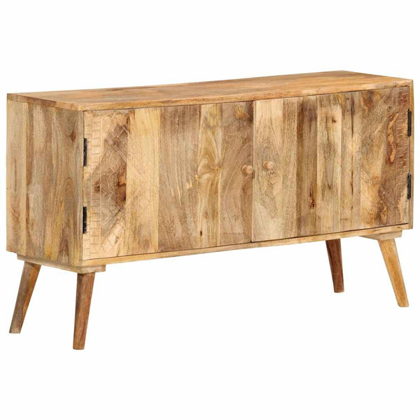 vidaXL Buffet en bois de manguier massif 110x30x60 cm