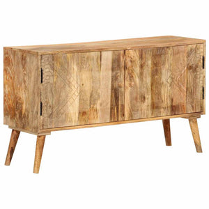 vidaXL Buffet en bois de manguier massif 110x30x60 cm