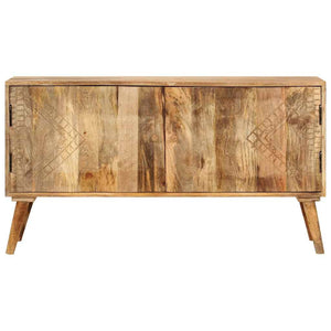 vidaXL Buffet en bois de manguier massif 110x30x60 cm