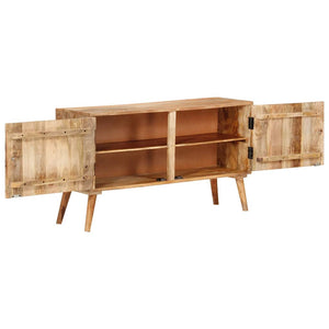 vidaXL Buffet en bois de manguier massif 110x30x60 cm