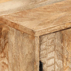 vidaXL Buffet en bois de manguier massif 110x30x60 cm