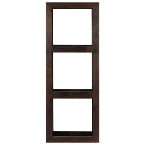 Konsolenregal 40x30x110 cm Massivholz Akazie