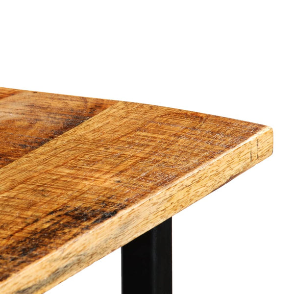 Bar-Set 5-tlg. Massivholz Mango 120×60×107 cm