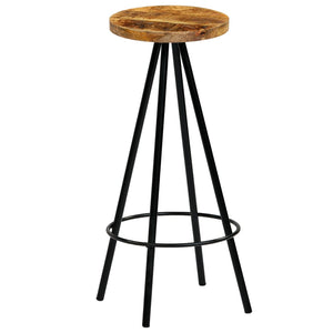 Bar-Set 5-tlg. Massivholz Mango 120×60×107 cm