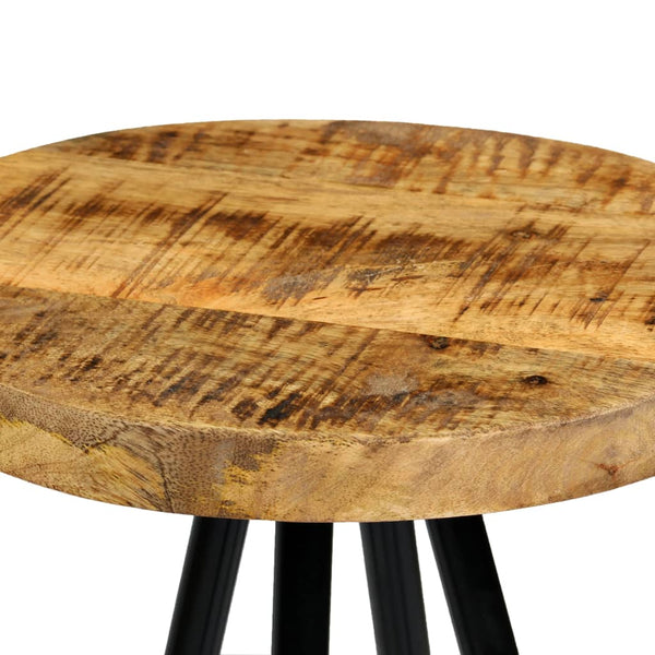 Bar-Set 5-tlg. Massivholz Mango 120×60×107 cm