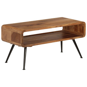 Couchtisch Massivholz Akazie 95 x 40 x 45 cm