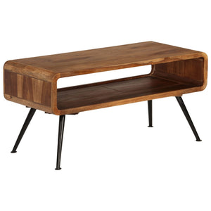 Couchtisch Massivholz Akazie 95 x 40 x 45 cm