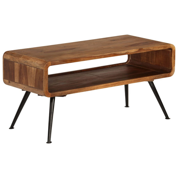 Couchtisch Massivholz Akazie 95 x 40 x 45 cm