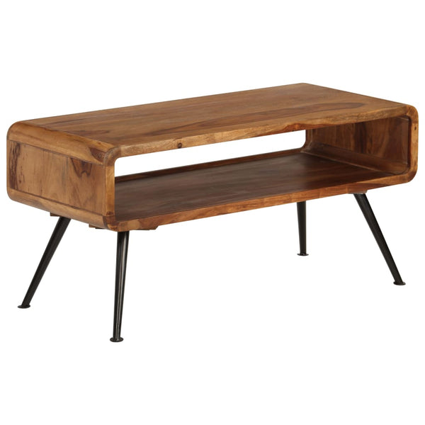 Couchtisch Massivholz Akazie 95 x 40 x 45 cm