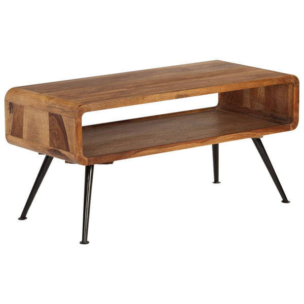 Couchtisch Massivholz Akazie 95 x 40 x 45 cm