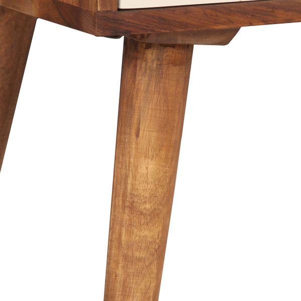 Nachttisch Massivholz Akazie 45x30x45 cm