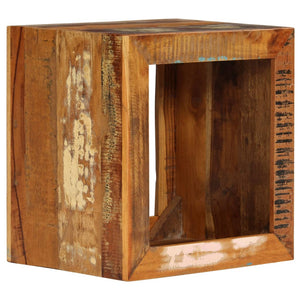 vidaXL Tabouret 40x30x40 cm Bois de récupération massif
