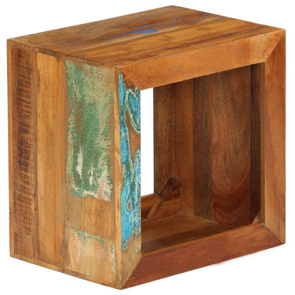 vidaXL Tabouret 40x30x40 cm Bois de récupération massif