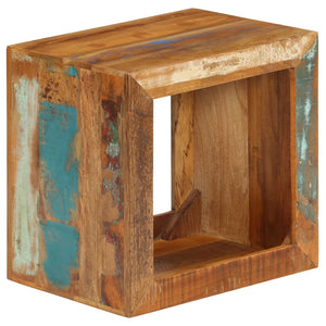 vidaXL Tabouret 40x30x40 cm Bois de récupération massif
