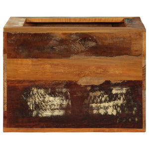 vidaXL Tabouret 40x30x40 cm Bois de récupération massif