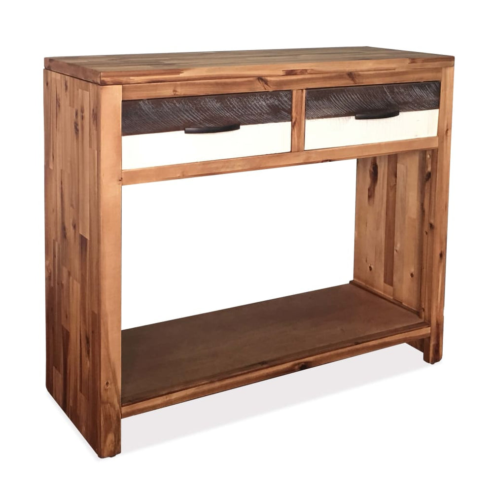 Konsolentisch Massivholz Akazie 86x30x75 cm