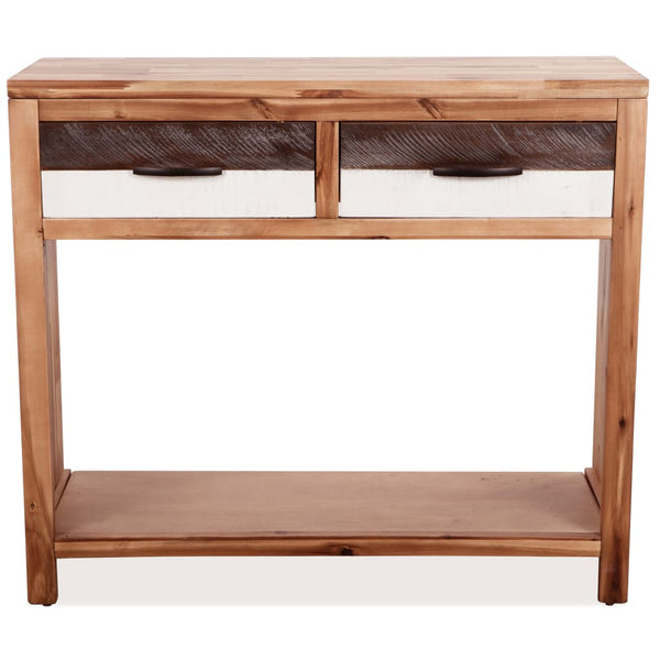 Konsolentisch Massivholz Akazie 86x30x75 cm