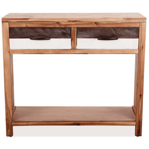 Konsolentisch Massivholz Akazie 86x30x75 cm