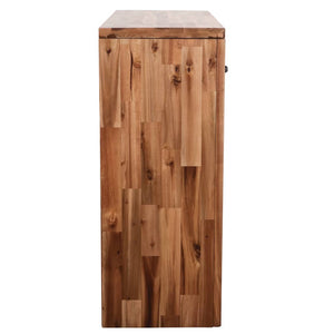 Konsolentisch Massivholz Akazie 86x30x75 cm