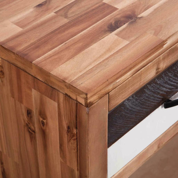Konsolentisch Massivholz Akazie 86x30x75 cm