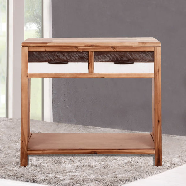 Konsolentisch Massivholz Akazie 86x30x75 cm