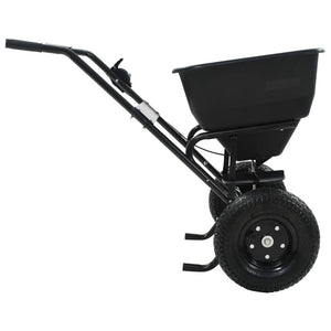 Handstreuwagen Salzstreuer PVC und Stahl 106x73x76 cm 45 L