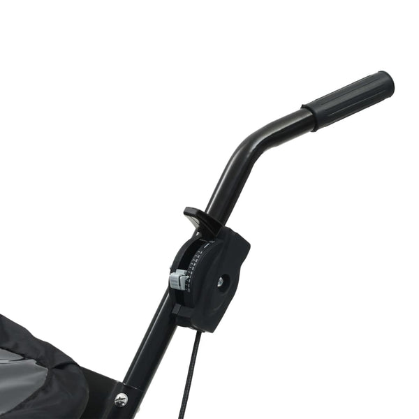 Handstreuwagen Salzstreuer PVC und Stahl 106x73x76 cm 45 L