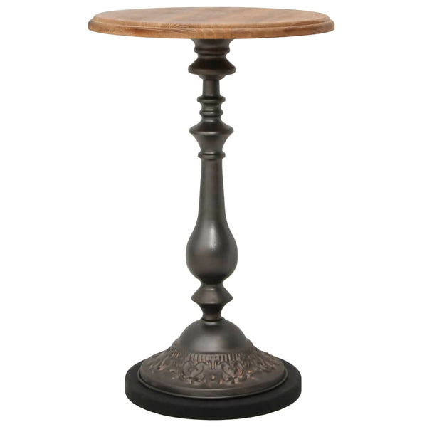 Beistelltisch Tannenholz Massiv 40 x 64 cm Braun