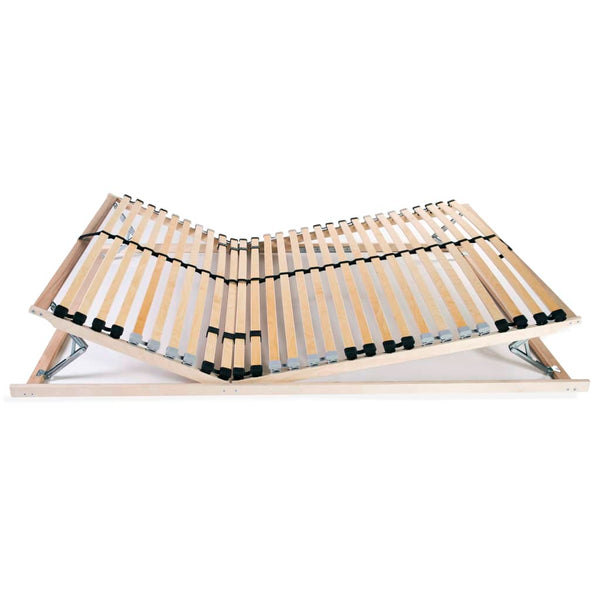 Lattenrost mit 28 Latten 7 Zonen 100x200 cm