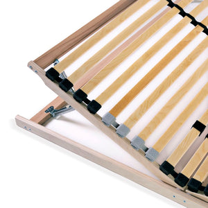 Lattenrost mit 28 Latten 7 Zonen 100x200 cm