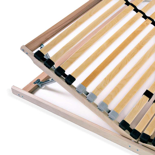 Lattenrost mit 28 Latten 7 Zonen 120x200 cm