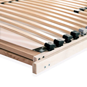 Lattenrost mit 28 Latten 7 Zonen 140x200 cm