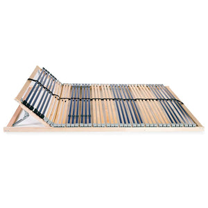 Lattenrost mit 42 Latten 7 Zonen 120x200 cm
