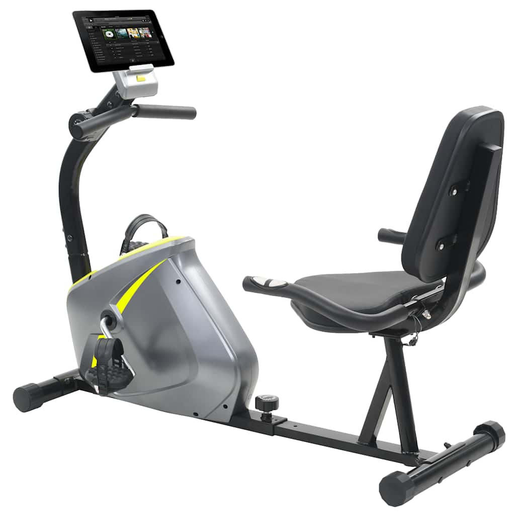 Magnetisches Liege-Ergometer mit Pulsmesser