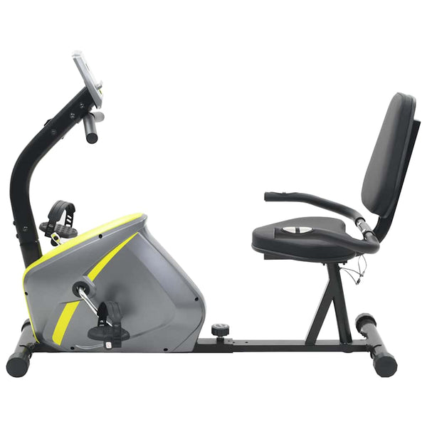 Magnetisches Liege-Ergometer mit Pulsmesser