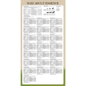 Trockenfutter Hunde Maxi Adult Essence Beef&Chicken 2 Stk 30 kg