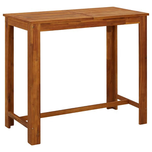 Bartisch Massivholz Akazie 120x60x105 cm