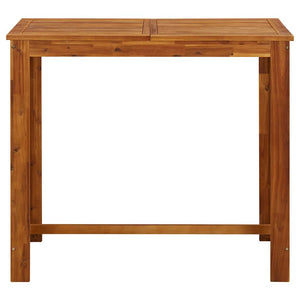 Bartisch Massivholz Akazie 120x60x105 cm