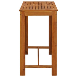 Bartisch Massivholz Akazie 120x60x105 cm