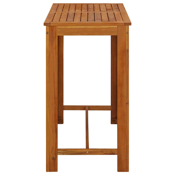 Bartisch Massivholz Akazie 120x60x105 cm